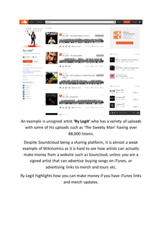 Wikinomics and soundcloud PDF