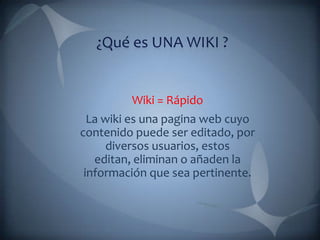 Wiki o blog