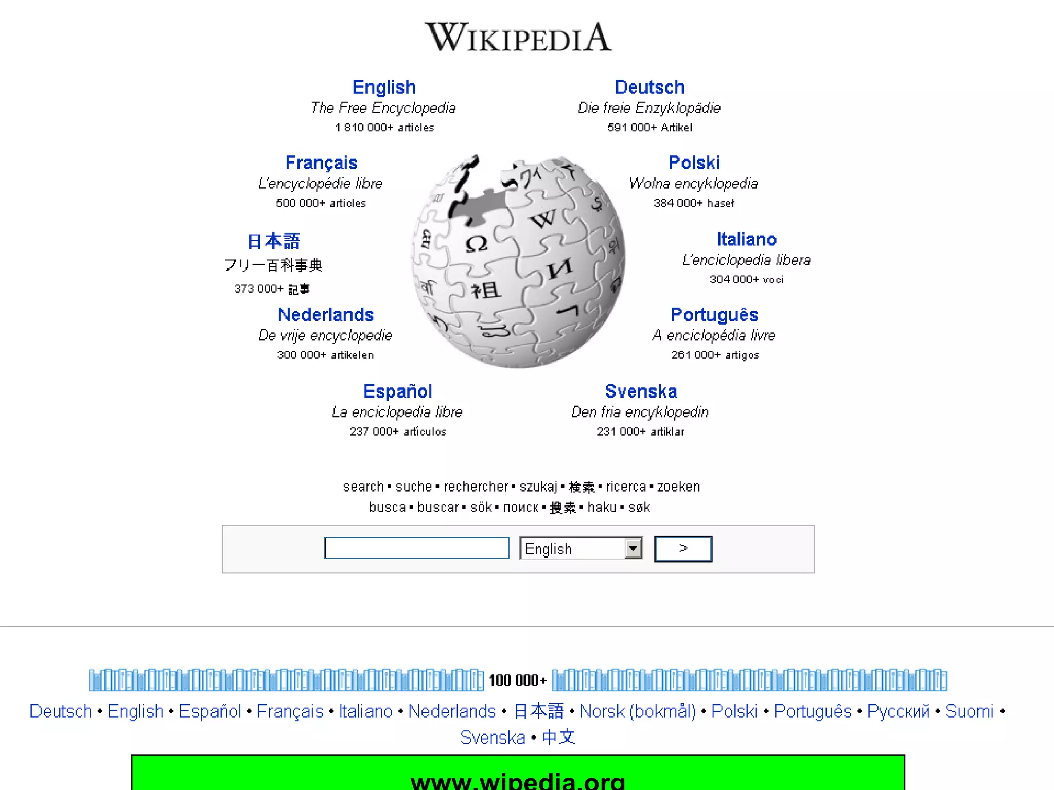 www.wipedia.org 