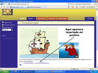 Aquí aparece insertado mi archivo