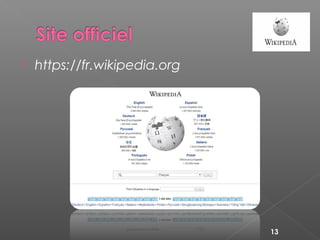  https://fr.wikipedia.org
13
 