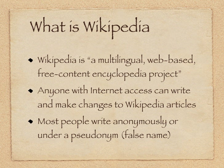 Wikipedia