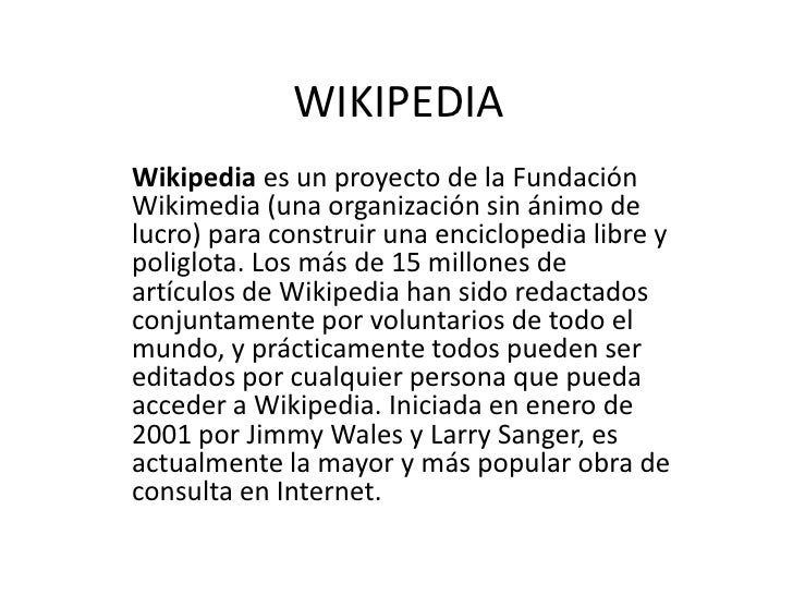 Wikipedia