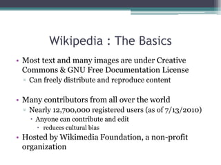 Wikipedia Explained Through Image Wikipedia | PPTX