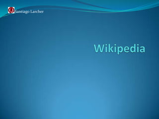 Wikipedia Santiago Larcher 