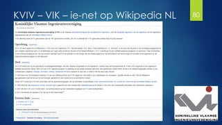 KVIV – VIK – ie-net op Wikipedia NL 80 
 