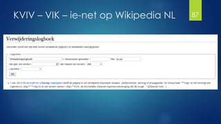 KVIV – VIK – ie-net op Wikipedia NL 87 
 