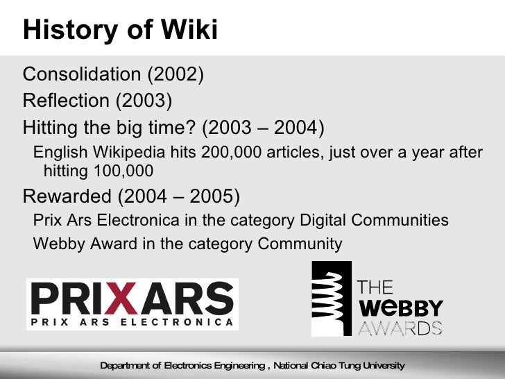 Wikipedia And Internet Resources