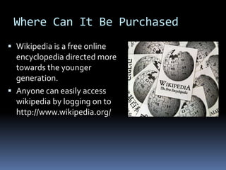 Wikipedia Powerpoint