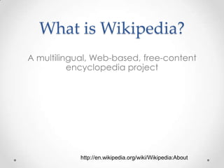 RESEARCH  Wikitopia Project