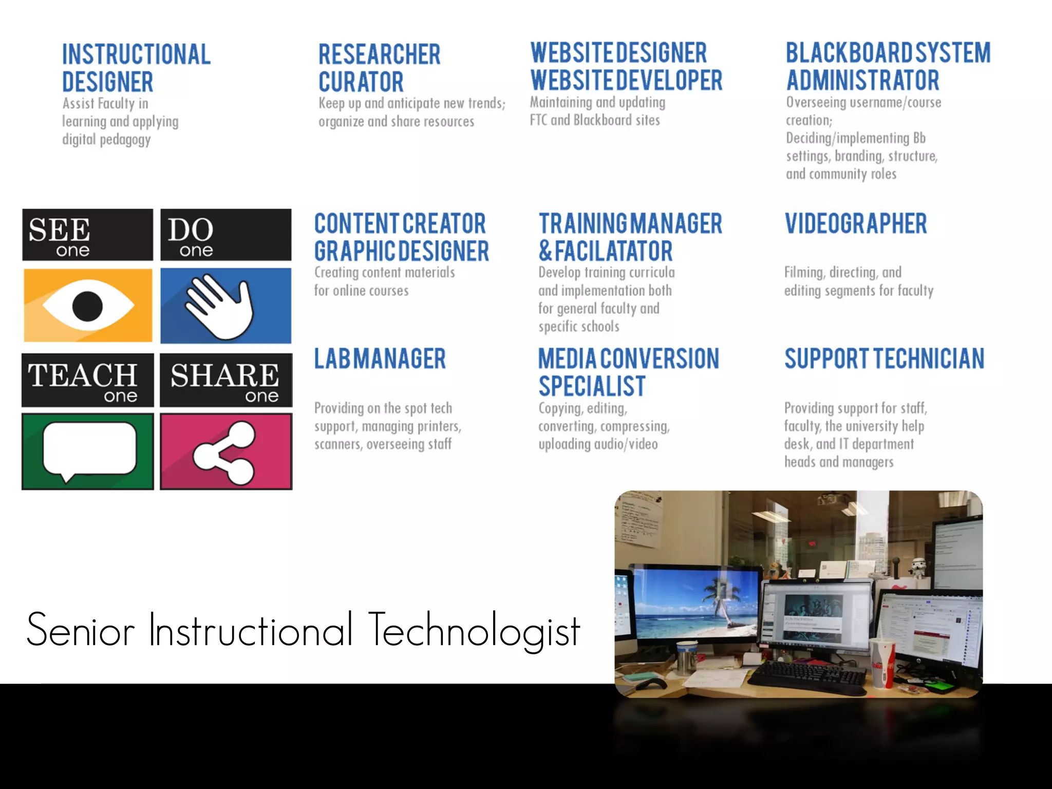 Senior Instructional Technologist