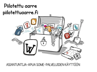 Piilotettu aarre 
piilotettuaarre.fi 
ASIANTUNTIJA-APUA SOME-PALVELUIDEN KÄYTTÖÖN 
 