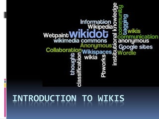 Introduction to Wikis 