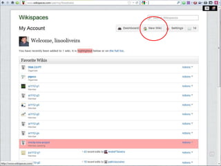 Lino OliveiraAplicações e Práticas Web 2.0 na Biblioteca Escolar - PGGBE
16
 