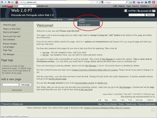 Lino OliveiraAplicações e Práticas Web 2.0 na Biblioteca Escolar - PGGBE
29
 