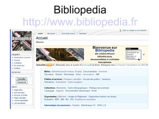 Bibliopedia http://www.bibliopedia.fr 