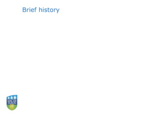 Brief history 