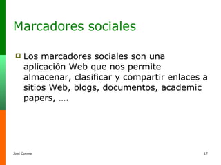 Marcadores sociales ,[object Object]