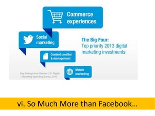vi. So Much More than Facebook…

 