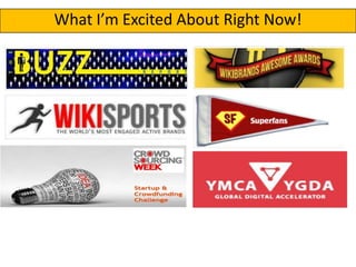 What I’m Excited About Right Now!

 