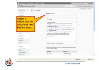 Select and copy the text.TUT LIS Directorate