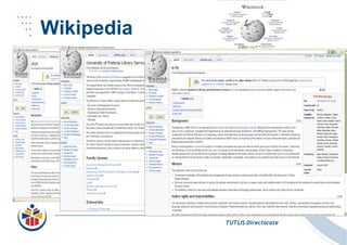 Wikipediahttp://www.wikipedia.orgTUTLIS Directorate