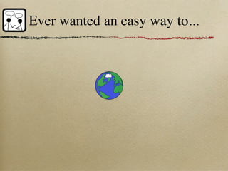 Ever wanted an easy way to...
 