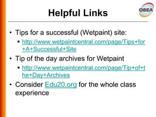 Wikis In Your Business Class