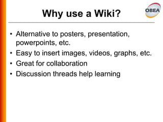Wikis In Your Business Class