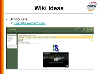Wikis In Your Business Class
