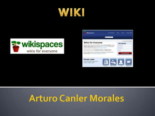 WIKI Arturo Canler Morales  