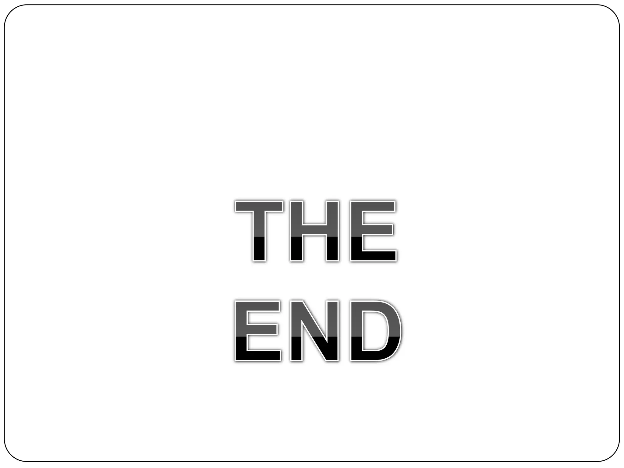 THE END