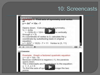 10: Screencasts