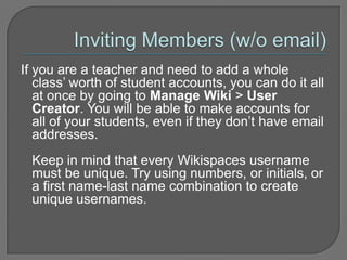 “Private” is the suggested settingSpecific Permissions