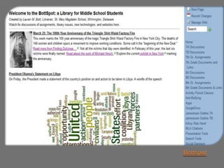 If click on Changes Tab,