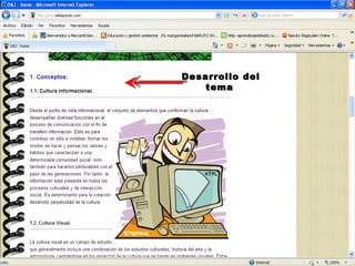 Desarrollo del tema   