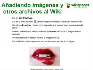 Wikispaces para docentes