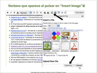 Wikispaces para docentes