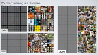 Wy Deep Learning is a Disruptive
Technology
 