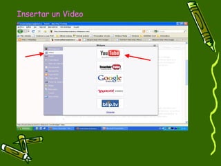 Insertar un Video 