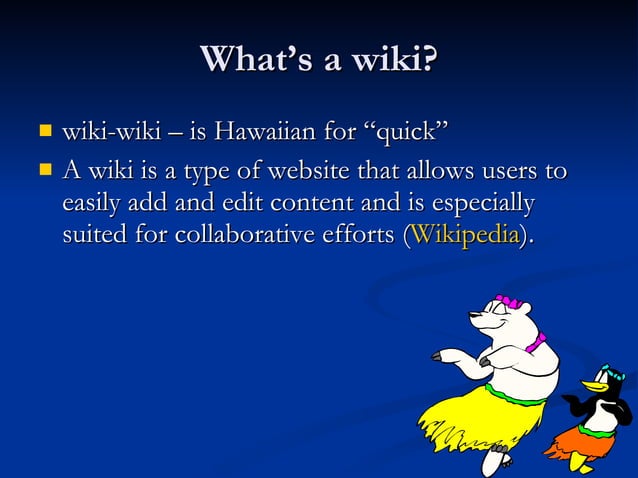 Wiki Training Ppt