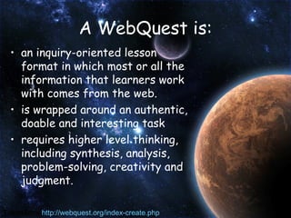 Wiki Webquests