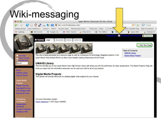 Wiki-messaging 