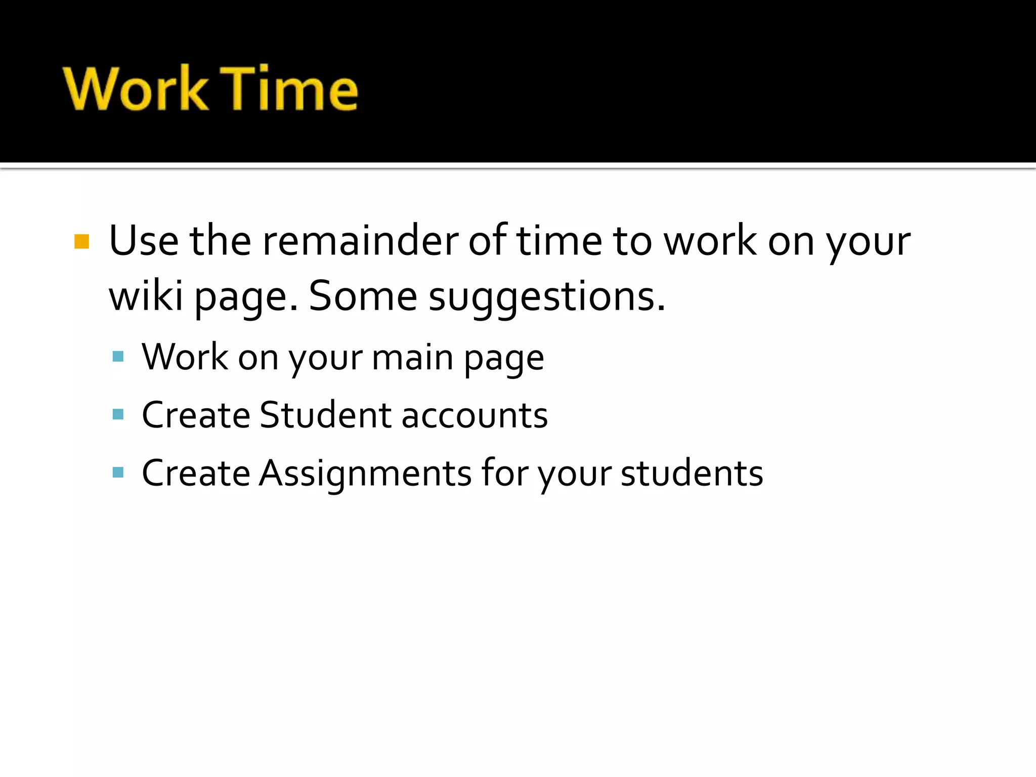 Social Studies and Science PagesThe Social Studies and Science Teachers have used their wiki pages in many different waysBrian has used his page  to deliver content to his students and have his students make wiki pages for ancient leaders. http://okraski.pbworks.com/FrontPageTheo has used his wiki as a home page for his classes.  http://eddins2009.pbworks.com/Tyson has used his wiki for bell ringer activities and a place for students to create their own pages.   http://sheahist2009.pbworks.com/Chad has used his site for creating links to places on the web and student activities http://kuehnl.pbworks.com/