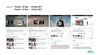 Line TV Period : 25 Sep - 30 Sep 2017
Period : 16 Nov - 15 Dec 2017
 