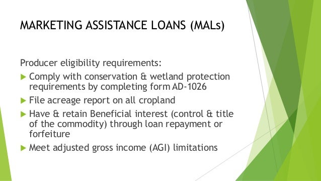 farm service agency fsa price support options fsa form 1026