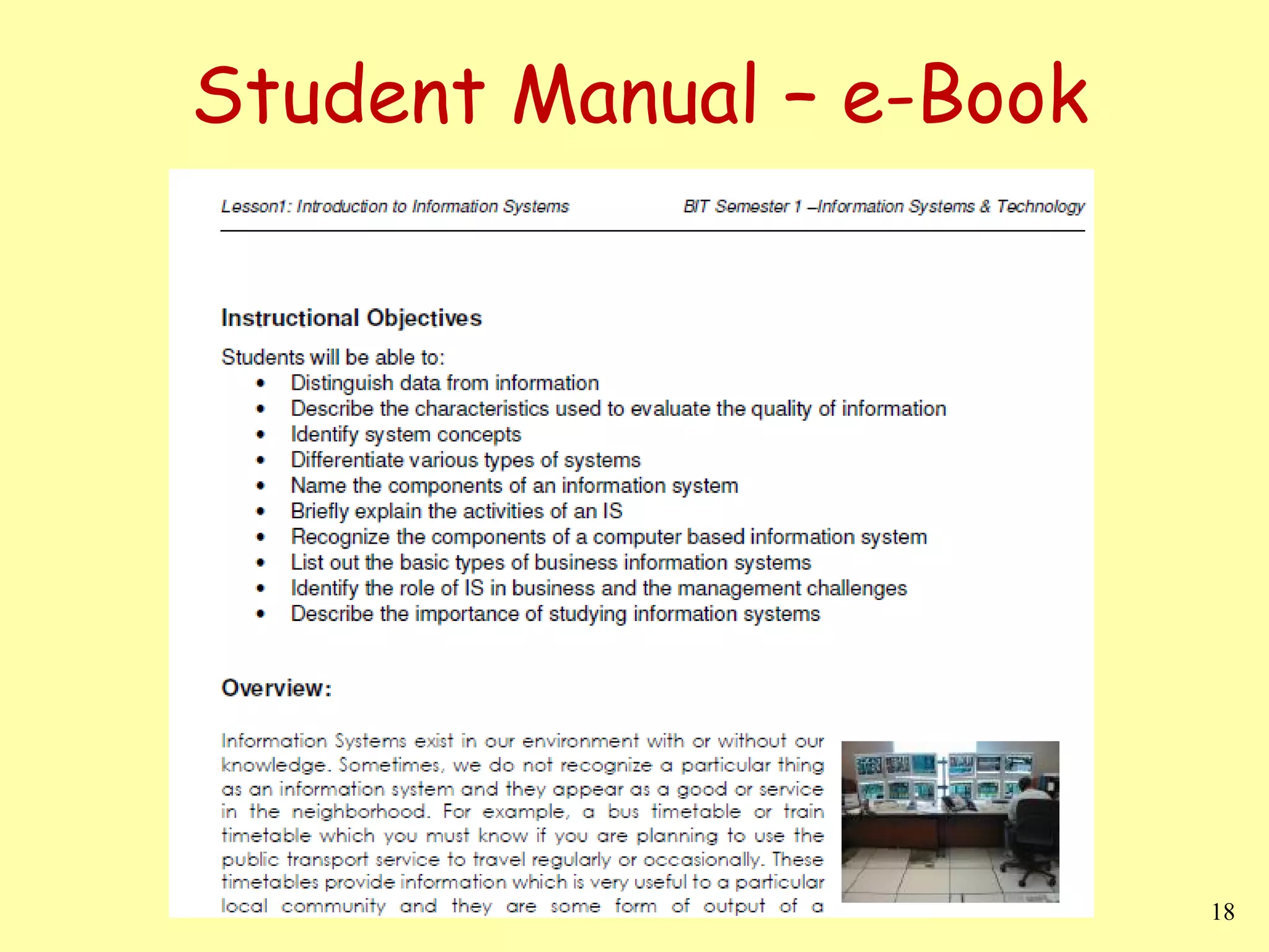 Student Manual – e-Book 