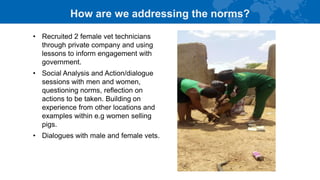 Women in livestock: Breaking gender biases, shifting norms