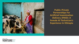 Women in livestock: Breaking gender biases, shifting norms