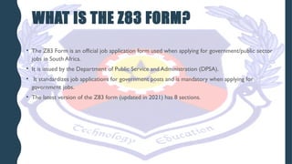 Z3 Form WIL102 - Job Application Essentials 2.pptx